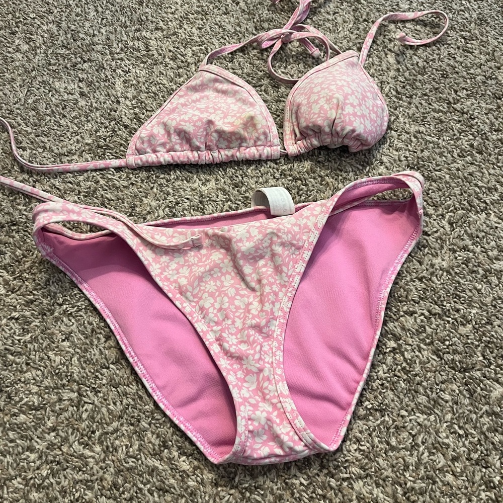 Gilly Hicks Pink Bikini Set